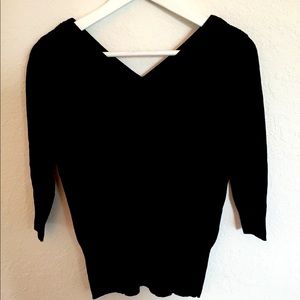 WHBM V-neck sweater